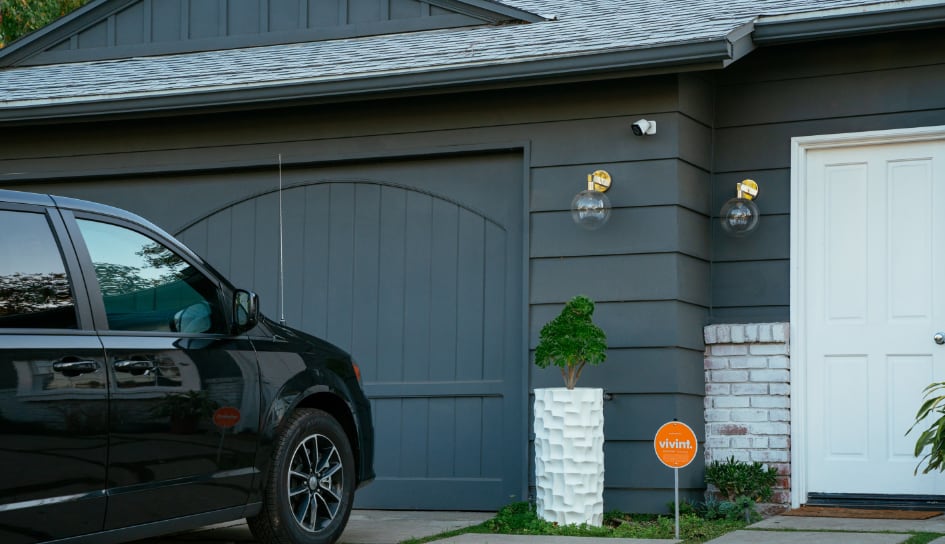 Vivint home security camera in Wichita